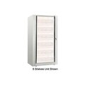 Datum Filing Systems Rotary File Cabinet Components, Base Starter Unit, Legal, 5-High, Bone White XSLG-S5E-T15